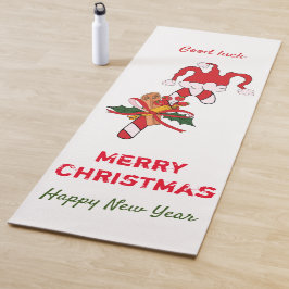 Esterilla De Yoga Navidades Minimalistas y feliz Año Nuevo