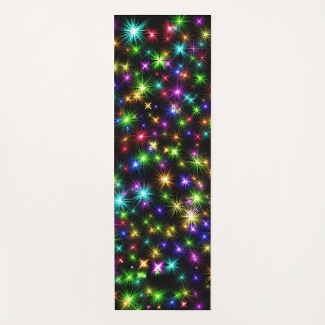 Esterilla De Yoga Navidades Multicolor Star Rays-57191 (Anverso)