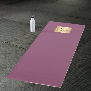 Esterilla De Yoga Negocio del logo de la empresa Purple Plum