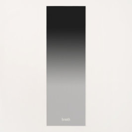 Esterilla De Yoga Negro Ombre Yoga Mat-Flow en color, tierra en calm