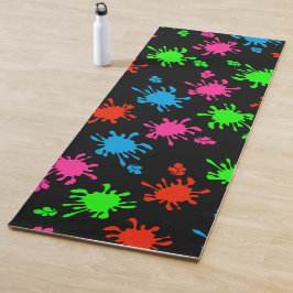 Esterilla De Yoga Negro salpicado