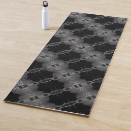 Esterilla De Yoga Negro Y Gris