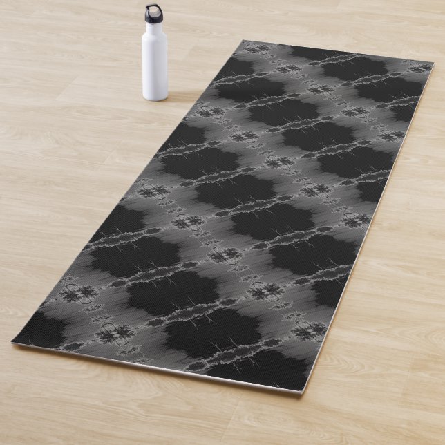 Esterilla De Yoga Negro Y Gris (In situ)