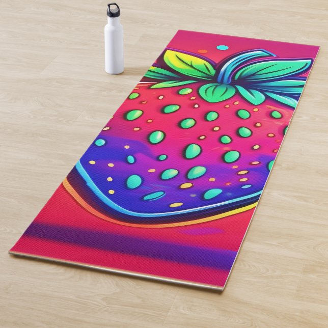 Esterilla De Yoga Neon Strawberry Pop (In situ)