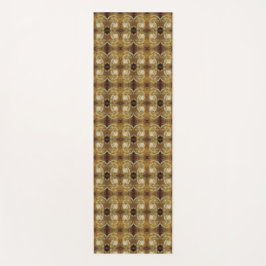 Esterilla De Yoga Niebla Ikat, Rosa de remolque