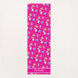 Esterilla De Yoga Niños con estilo del arco iris de unicornio Fiesta