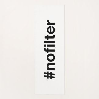 Esterilla De Yoga NO FILTER Hashtag