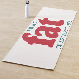 Esterilla De Yoga No soy gordo