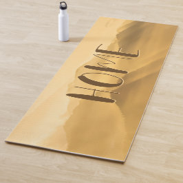 Esterilla De Yoga Noche de niebla de oro capas de oro de amanecer ci