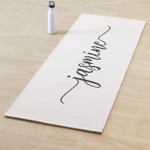 Nombre con guión de monograma personalizado femeni