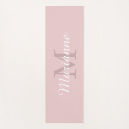 Esterilla De Yoga Nombre de monograma personalizado