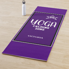 Esterilla De Yoga Nombre Estrella Blanca Índigo
