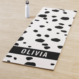 Esterilla De Yoga Nombre personalizado clásico Patrón de impresión d