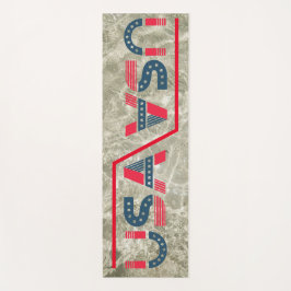 Esterilla De Yoga Nombre personalizado de diseño ecológico