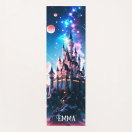 Esterilla De Yoga Nombre personalizado del castillo de fantasía dobl