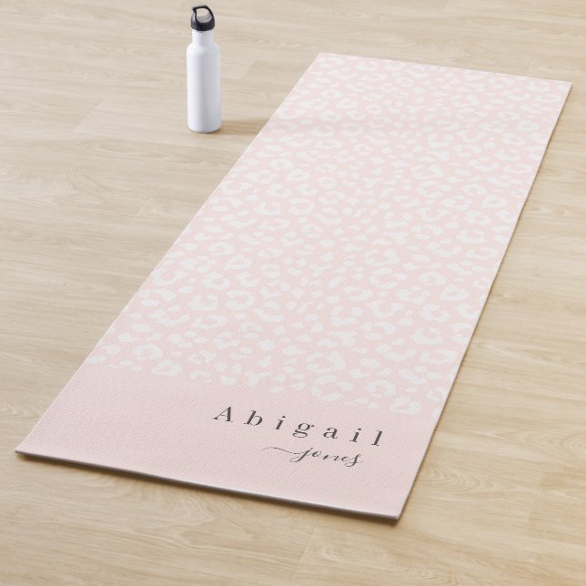 Esterilla De Yoga Nombre personalizado del guión de impresión de ani (In situ)