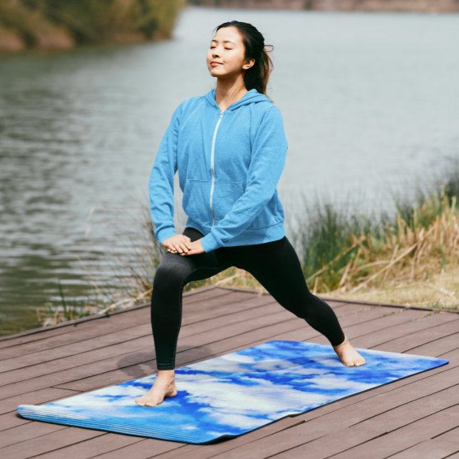 Esterilla De Yoga Nubes azules del cielo (Subido por el creador)