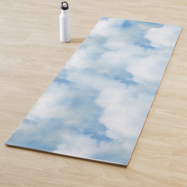 Esterilla De Yoga Nubes Blancas Esponjosas (In situ)
