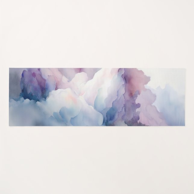 Esterilla De Yoga Nubes celestiales de yoga (Anverso (horizontal))