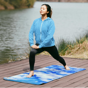 Esterilla De Yoga Nubes del azul de cielo