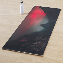 Esterilla De Yoga Nubes, niebla y montañas ardiendo