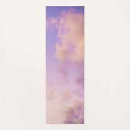 Esterilla De Yoga Nubes suaves de puesta de sol de lavanda
