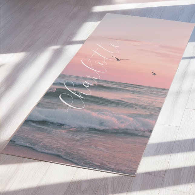 Esterilla De Yoga Ocean Sunset Custom  (Ocean Sunset Custom Yoga Mat)