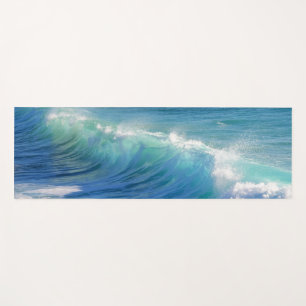 Esterilla De Yoga Ola de Surf (con nombre personalizado)