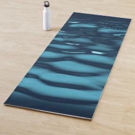 Esterilla De Yoga Olas de agua azul Aqua