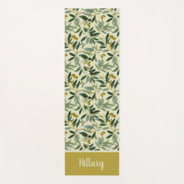 Esterilla De Yoga Olive Branch Monogram Name 