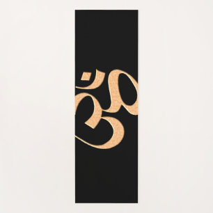 Esterilla De Yoga Om de oro