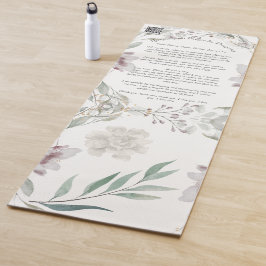 Esterilla De Yoga Oración Ho'oponopono - Desbloqueo de energía