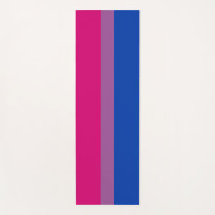 Esterilla De Yoga Orgullo bisexual (Bandera Bi)