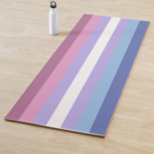 Esterilla De Yoga Orgullo bisexual, impresión a rayas, orgullo LGBTQ