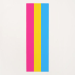 Esterilla De Yoga Orgullo Pansexual (Bandera Pan)