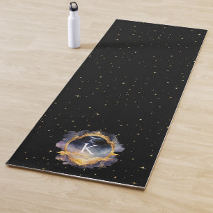 Esterilla De Yoga Oro azul celestial místico