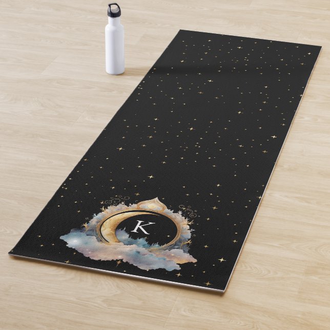 Esterilla De Yoga Oro azul celestial místico (In situ)