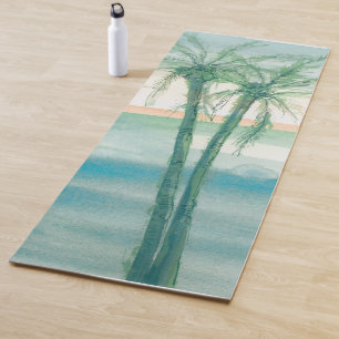 Esterilla De Yoga Oscuridad pacífica tropical