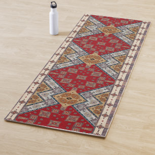 Esterilla De Yoga Otomano turco antiguo oriental Kilim Rug