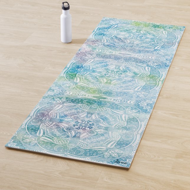 Esterilla De Yoga Owl Mandala Zen (In situ)