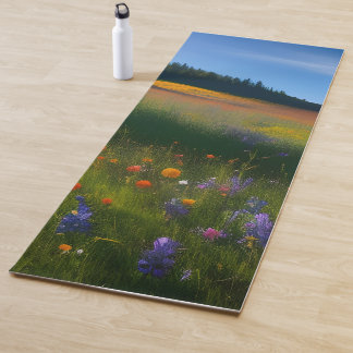 Esterilla De Yoga Paisaje de Summer Meadow tardío