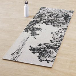 Esterilla De Yoga Paisajes chinos artísticos yoga reversible