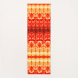 Esterilla De Yoga Pale Peachy Ikat 8 Sangria