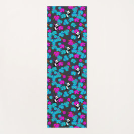 Esterilla De Yoga Panda Paradise Bloom