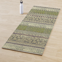 Esterilla De Yoga Paneles dorados