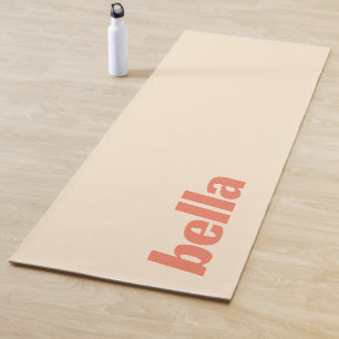 Esterilla De Yoga Papaya Elegant Name   Simple y elegante