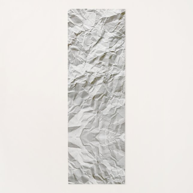 Esterilla De Yoga Papel arrugado divertido (Anverso)