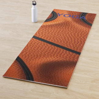 Esterilla De Yoga Pasión con textura de bolas de baloncesto – Macro