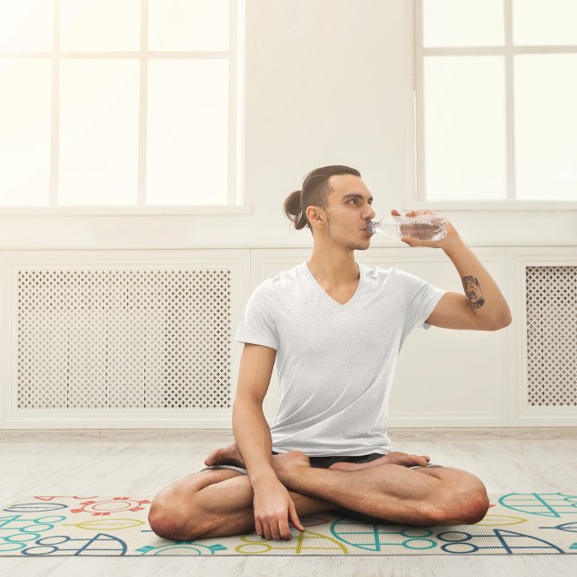 Esterilla De Yoga pastel de estilo vintage (Subido por el creador)