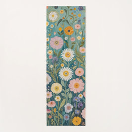 Esterilla De Yoga Pastel Meadow Bliss